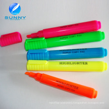 Wholesale Cheap Multi Color Highlighter Marker Pen Set with Cap